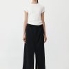 ST. AGNI Deconstructed Waist Maxi Skirt - Black | Tailoring