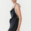 ST. AGNI Adjustable Strap Top - Black | Tops