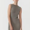 ST. AGNI Vas Knit Mini Dress - Shadow | Knitwear