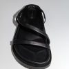 ST. AGNI Twist Sandal - Black | Sandals