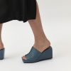 ST. AGNI Maria Wedge - Slate | Wedges