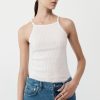 ST. AGNI Square Tank - White | Basics