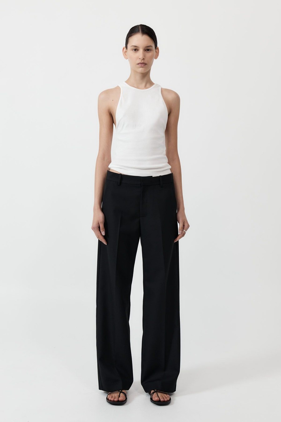 ST. AGNI Carter Trousers - Black | Pants