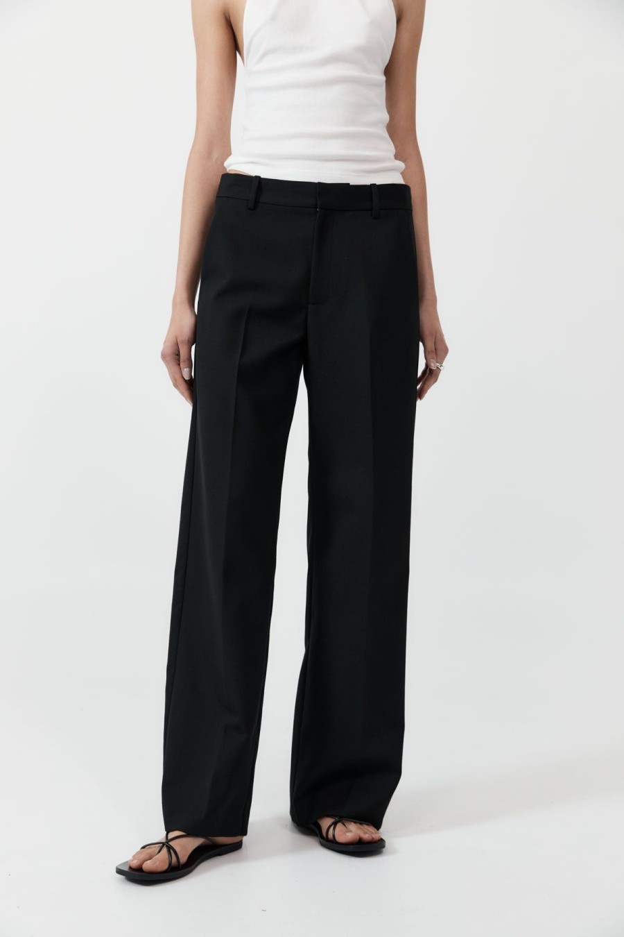 ST. AGNI Carter Trousers - Black | Pants