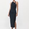 ST. AGNI Hudson Midi Dress - Black | Dresses