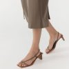 ST. AGNI Suede Strap Heel - Kelp | Heels