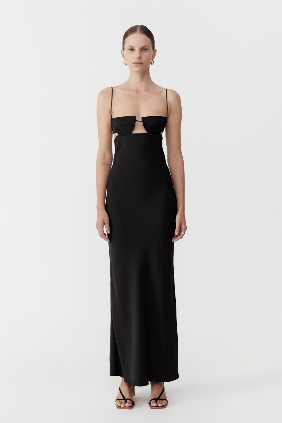 ST. AGNI Resort Dress - Black | Tailoring