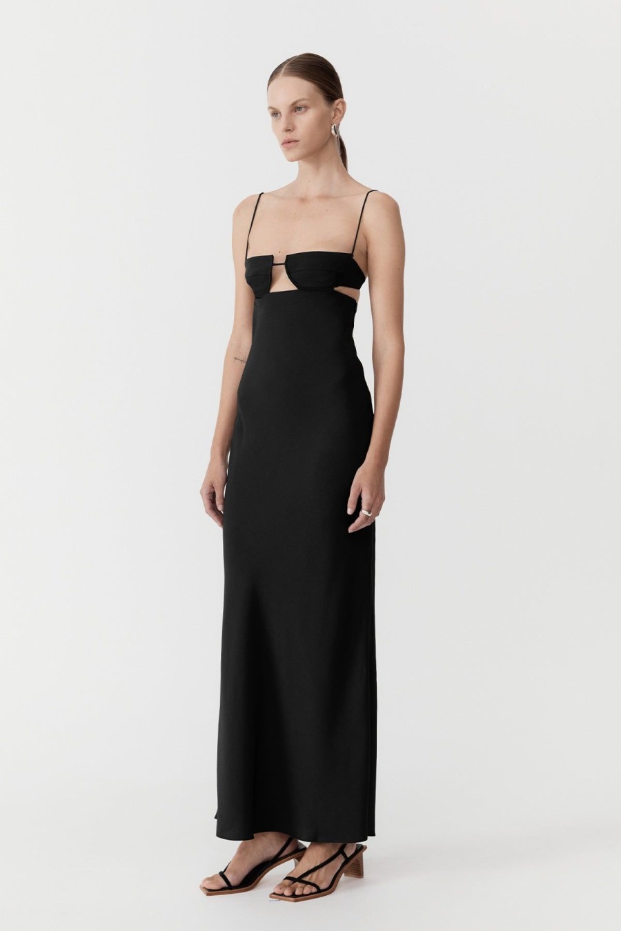 ST. AGNI Resort Dress - Black | Tailoring