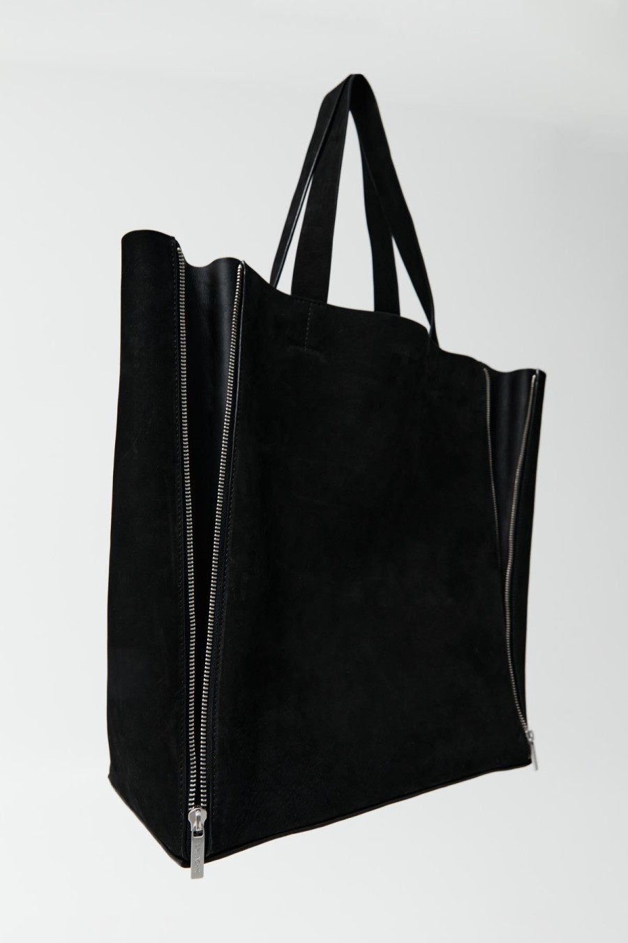 ST. AGNI Zip Tote Bag - Black | Bags