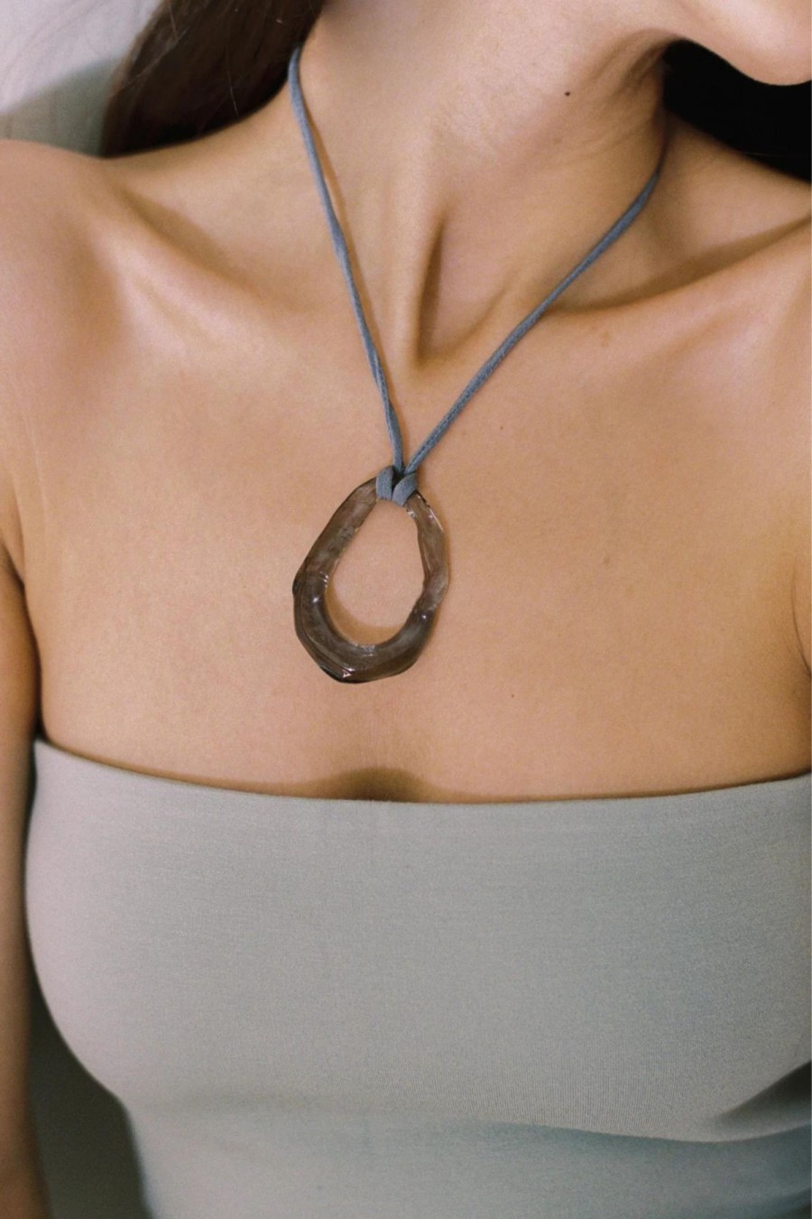 ST. AGNI Fondre Necklace - Smoke - By Ayllón | Jewellery