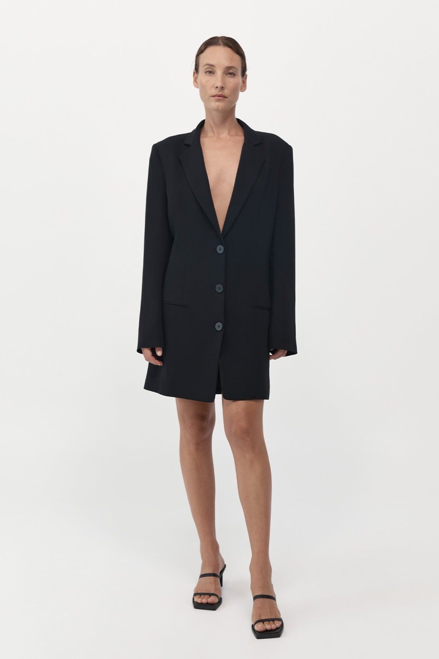 ST. AGNI Blazer Dress - Black | Jackets