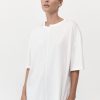 ST. AGNI Deconstructed T-Shirt - White | Basics