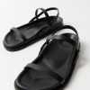 ST. AGNI Mio Sandals - Black | Slides