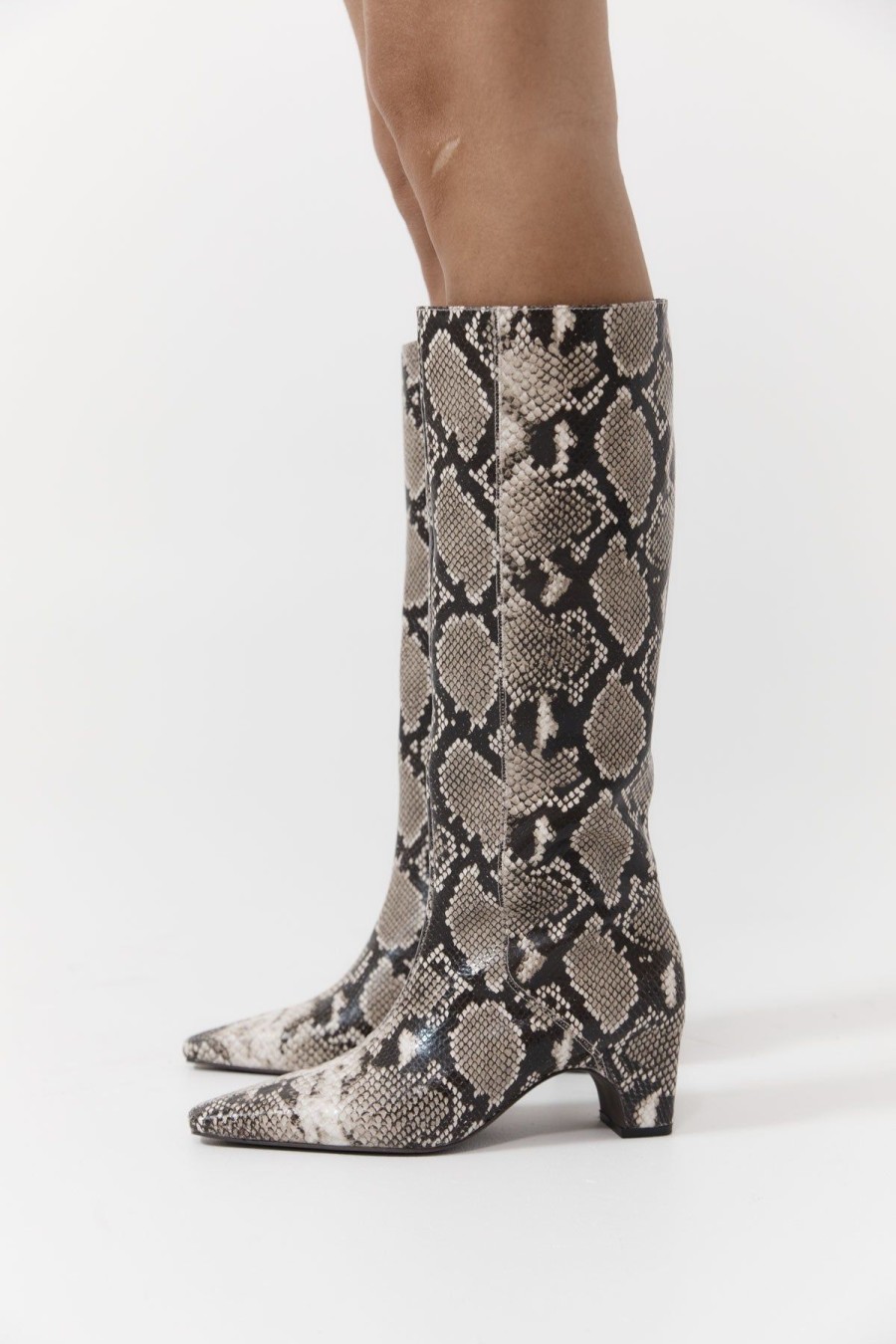 ST. AGNI High Boot - Python | Boots