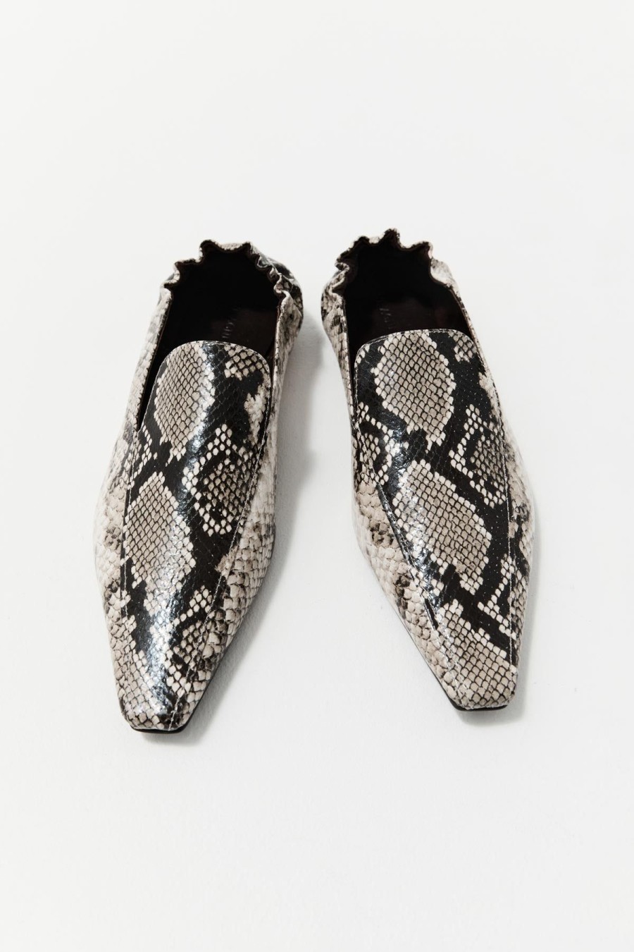 ST. AGNI Flat Loafer - Python | Flats