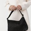 ST. AGNI Macrame Shoulder Bag - Black | Bags