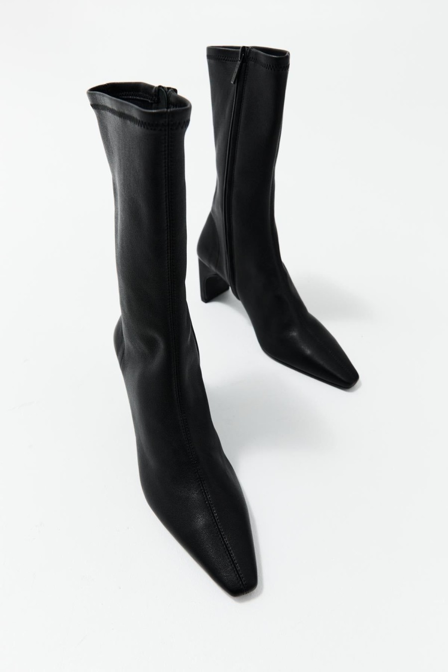 ST. AGNI Hanne Boot - Black | Heels