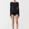 ST. AGNI Tailored Brief - Black | Shorts