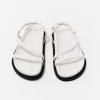 ST. AGNI Twist Sandal - White | Sandals