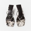 ST. AGNI Minimal Low Wedge - Python | Heels