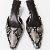 ST. AGNI Mira Heel - Python | Heels