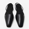 ST. AGNI Sling Back Flat - Black | Flats