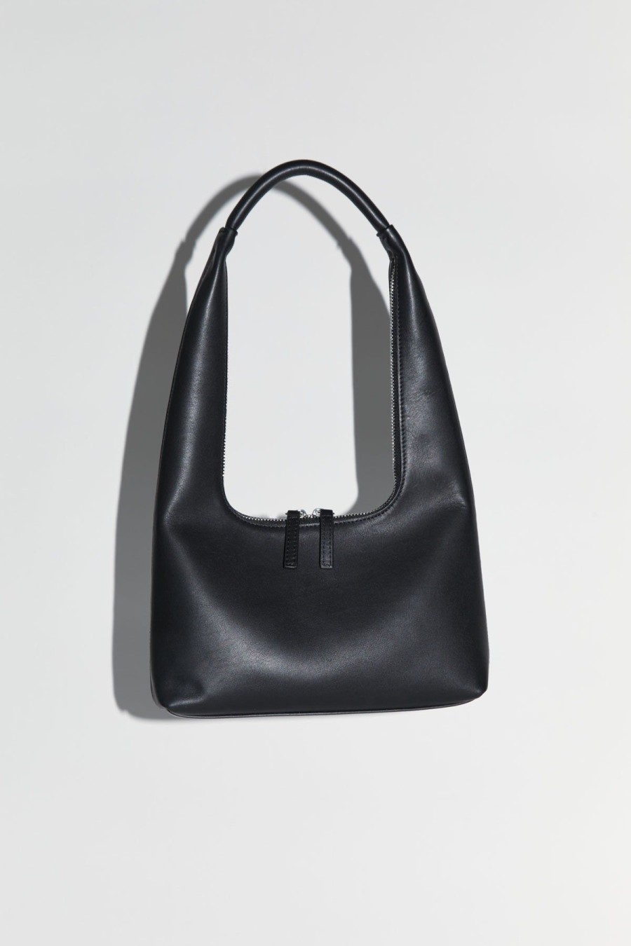 ST. AGNI Zip Detail Mini Bag - Black | Bags