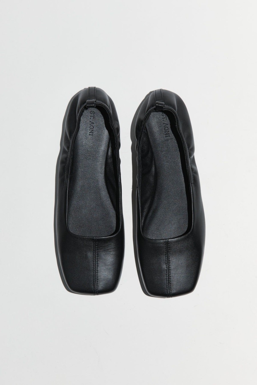 ST. AGNI Ballet Flat - Black | Flats