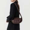 ST. AGNI Soft Crescent Bag - Chocolate | Bags