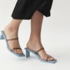 ST. AGNI Transparent Heel - Slate | Heels