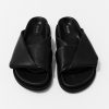 ST. AGNI Fold Detail Slide - Black | Slides