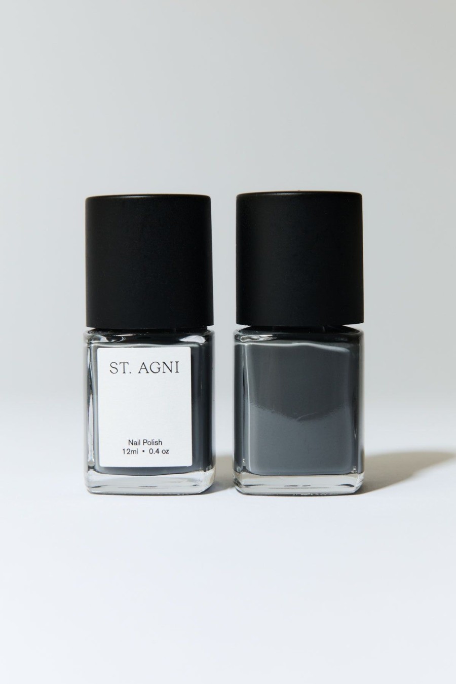 ST. AGNI Nail Polish - Pewter Grey | Self Care