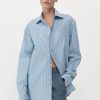 ST. AGNI Homme Shirt - Blue Stripe | Uni