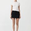 ST. AGNI Carter Mini Skirt - Black | Tailoring