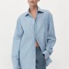 ST. AGNI Homme Shirt - Blue Stripe | Tops