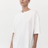 ST. AGNI Deconstructed T-Shirt - White | Uni