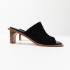 ST. AGNI Raw Edge Heel - Black | Heels