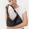 ST. AGNI Knotted Baguette Bag - Black | Bags