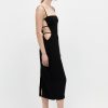 ST. AGNI Urbain Midi Dress - Black | Tailoring