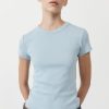 ST. AGNI Organic Cotton Baby Tee - Stone Blue | Basics