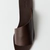 ST. AGNI Asymmetric Slide - Chocolate | Slides